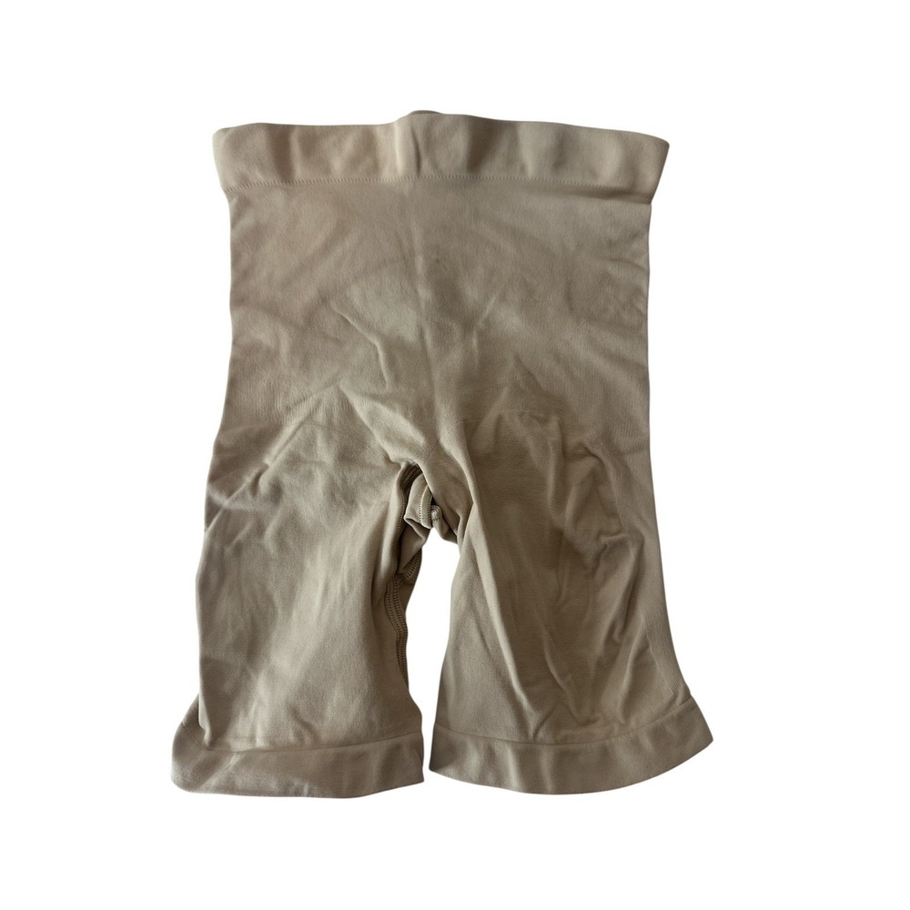 SKIMS High-Waisted Shapewear Shorts - Tan